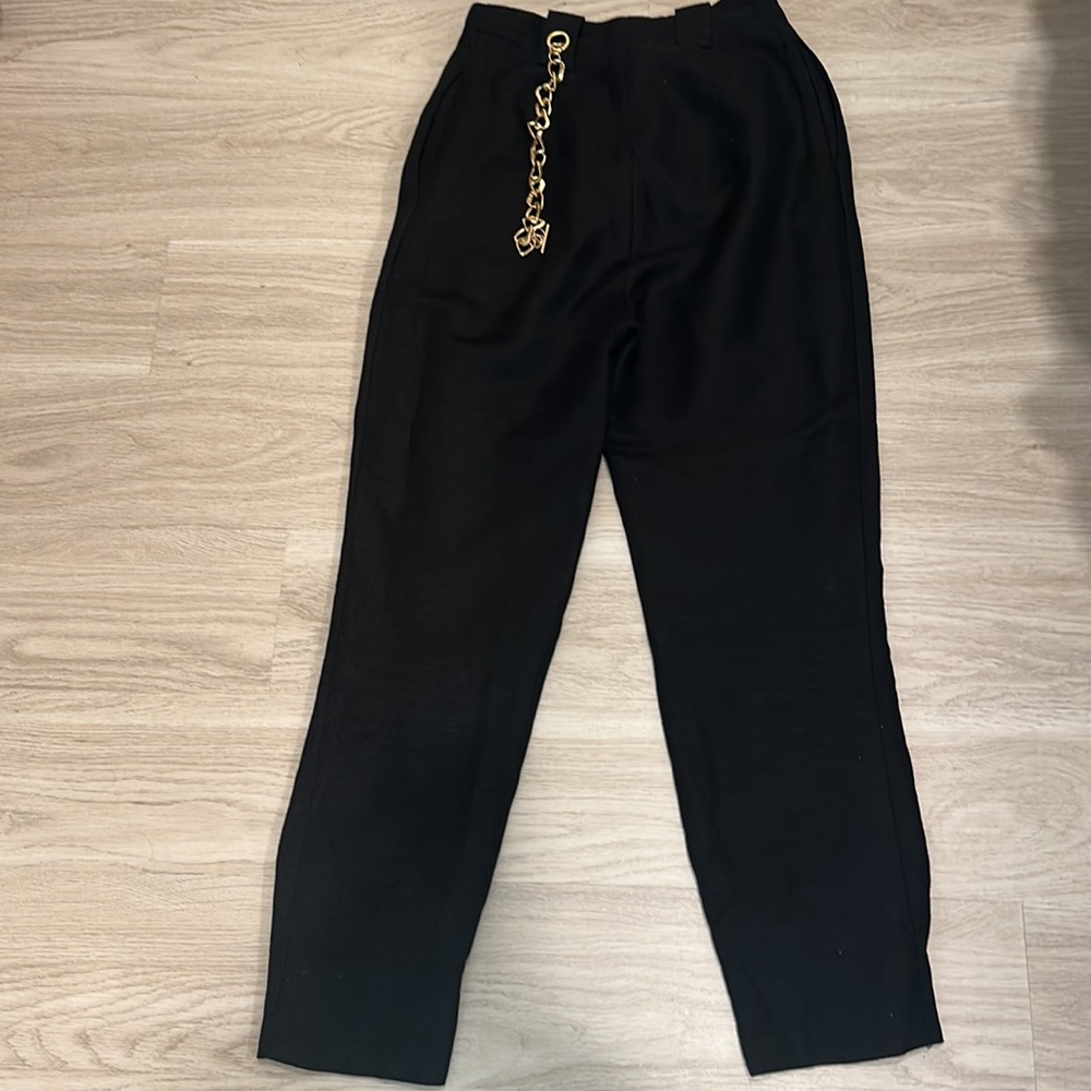 Aje-Annabelle Chain-Embellished Cropped Pants - Picture 10 of 11
